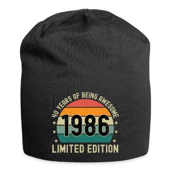 40 Years Of Being Awesome 1986 Limited Edition - Jersey-Beanie - Schwarz - Vorne