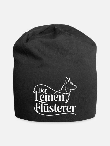 Hundeschule Hundeliebhaber Hundetrainer - Jersey-Beanie - Schwarz