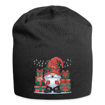Gnome de Noël Gnome - Bonnet en jersey - noir - Devant
