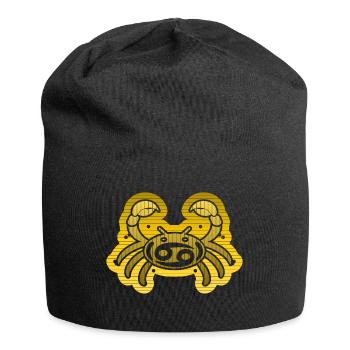 Cancer, signe astrologique et astrologie - Bonnet en jersey - noir - Devant