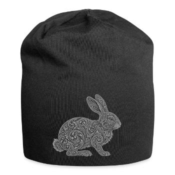 Lièvre - Bonnet en jersey - noir - Devant