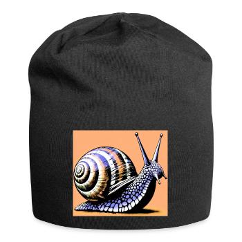 Snail - Jersey Beanie - black - Front