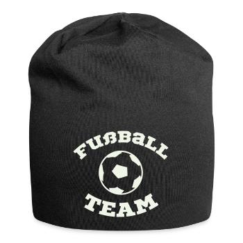 Futball Team Emblem - Jersey-Beanie - Schwarz - Vorne
