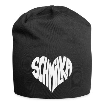 Schmilka, Ba Schandau Heart Lettering - Jersey Beanie - black - Front