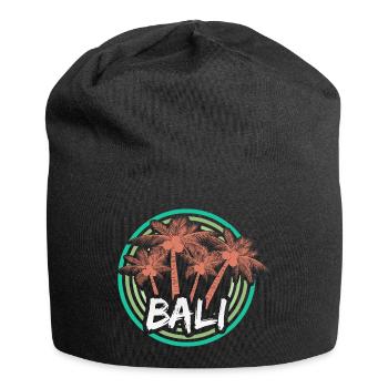 Gift for Bali - Jersey Beanie - black - Front