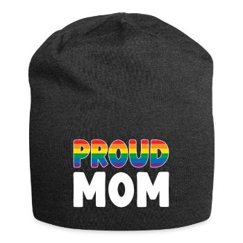Stolze Mutter LGBT - Jersey-Beanie - Anthrazit - Vorne