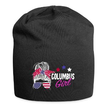 Columbus Ohio - Jersey Beanie - black - Front