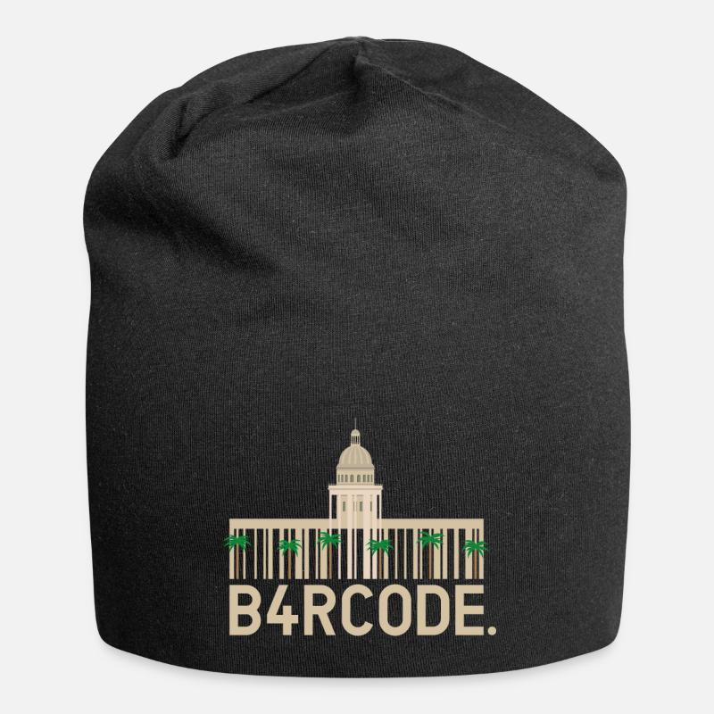 B4RCODE. Havana - Jersey Beanie - black