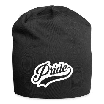 Logo du script de la fierté - Bonnet en jersey - noir - Devant