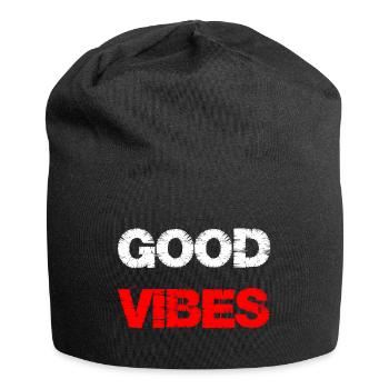 Bonnes vibrations - Bonnet en jersey - noir - Devant