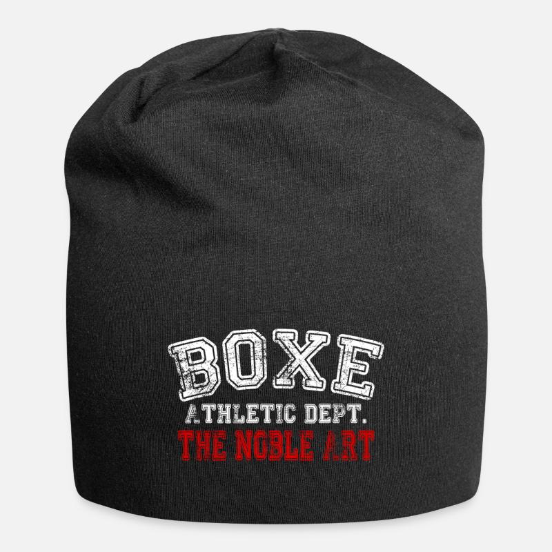 Boxe Boxe Noble Art Ring GYM MMA Gym - Bonnet en jersey - noir