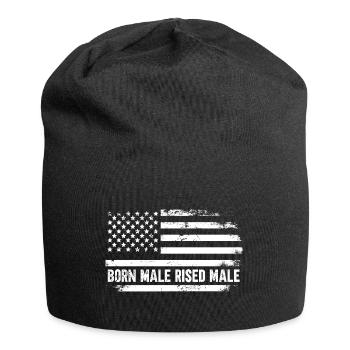 Born Male Raised Male - Jersey Beanie - black - Front