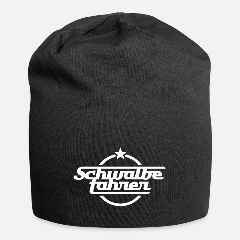 Schwalbefahrer - Jersey-Beanie - Schwarz