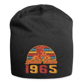 Vélo Cycliste Vélo Anniversaire Année de construction 1965 - Bonnet en jersey - noir - Devant