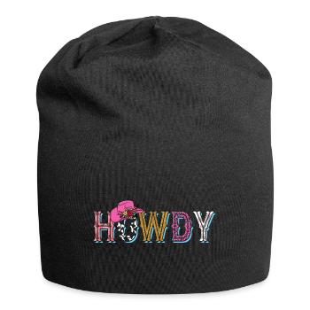 Howdy Country Southern Rodeo - Jersey Beanie - black - Front
