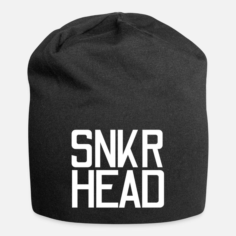 Sneaker Head - Jersey-Beanie - Schwarz