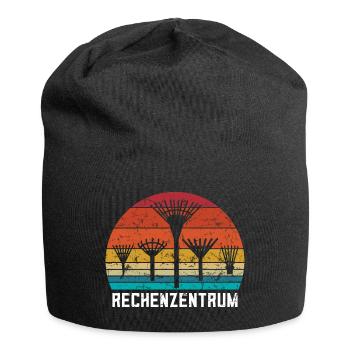Gärtner Gartenarbeiter Gärtnerei Rechenzentrum - Jersey-Beanie - Schwarz - Vorne