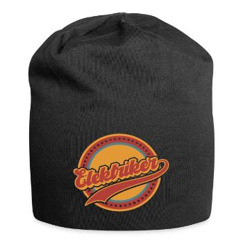 Elektriker Elektroniker Elektromeister Beruf - Jersey-Beanie - Schwarz - Vorne