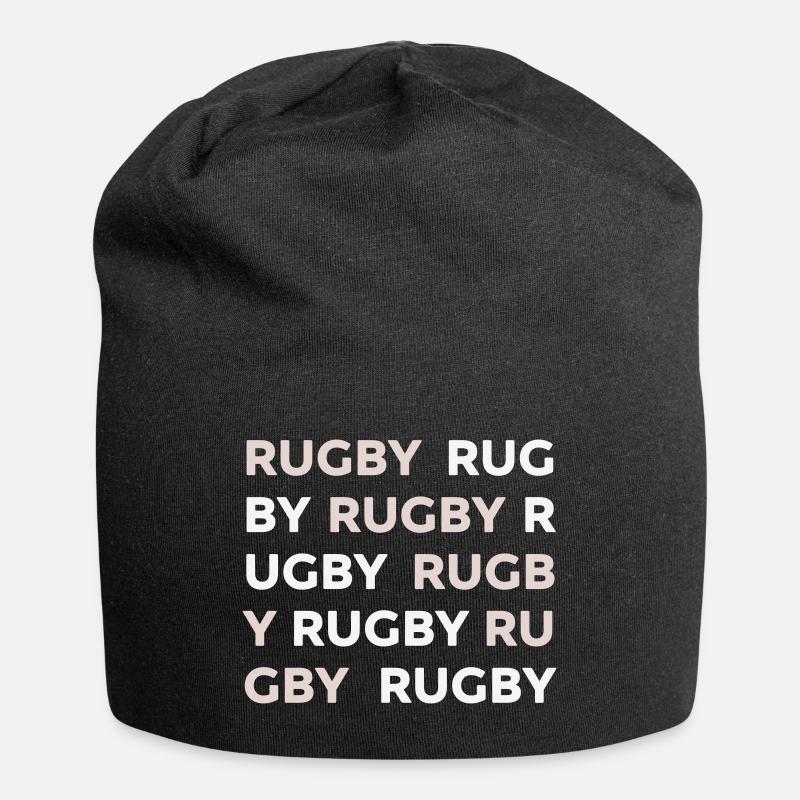 RUGBY - Jersey Beanie - black