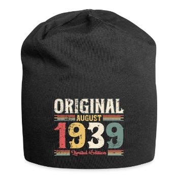 85th Birthday Original August 1939 Year 1939 - Jersey Beanie - black - Front