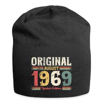 55th Birthday Original August 1969 Year 1969 - Jersey Beanie - black - Front