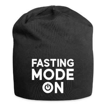 Fastenmodus An Ramadan - Jersey-Beanie - Schwarz - Vorne