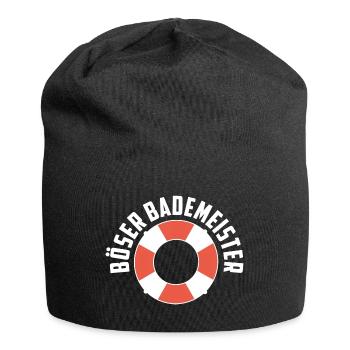 Böser Bademeister Freibad Hallenbad Schwimmbad - Jersey-Beanie - Schwarz - Vorne