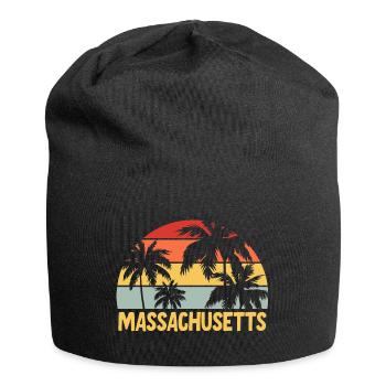 Massachusetts - Jersey-Beanie - Schwarz - Vorne