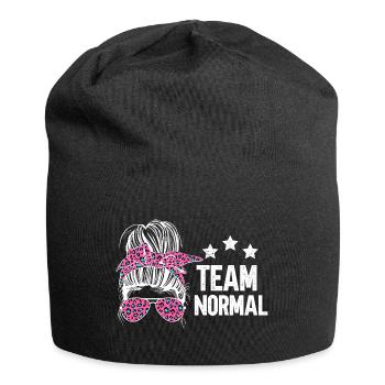 Équipe Normale - Bonnet en jersey - noir - Devant