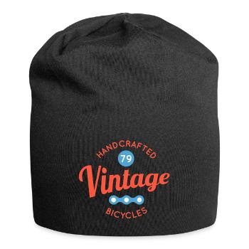 handcrafted vintage bicycles - bicycle - Jersey Beanie - black - Front