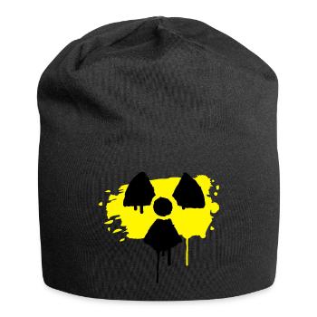 Un signe de radio actif comme un graffiti - Bonnet en jersey - noir - Devant