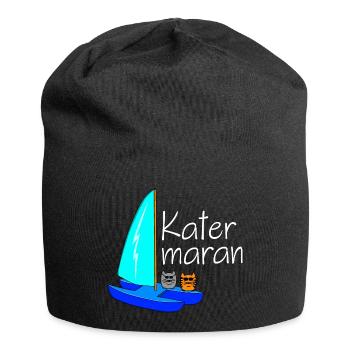 Katamaran - Jersey-Beanie - Schwarz - Vorne
