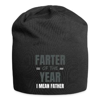 Cadeau drôle pour le papa papa papa humour - Bonnet en jersey - noir - Devant
