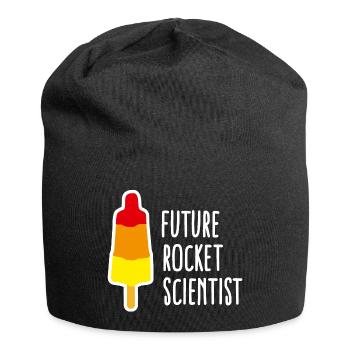 Future rocket scientist popsicle obtention diplôme - Bonnet en jersey - noir - Devant