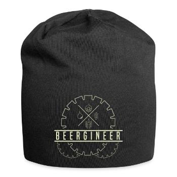 Bier Bierbrauer - Jersey-Beanie - Schwarz - Vorne