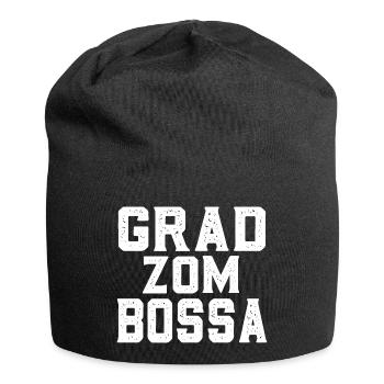Grad zum Bossa - Jersey-Beanie - Schwarz - Vorne