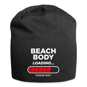 Beach body Loading - Jersey Beanie - black - Front