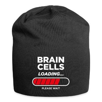 Charge des cellules cérébrales - Bonnet en jersey - noir - Devant