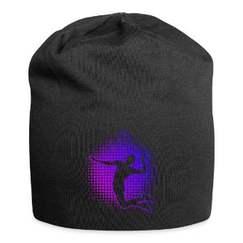Volley Herren Beach Volley Volleyballer - Jersey-Beanie - Schwarz - Vorne
