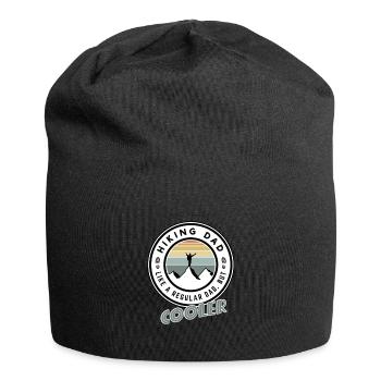 Hiking Dad - Jersey-Beanie - Schwarz - Vorne