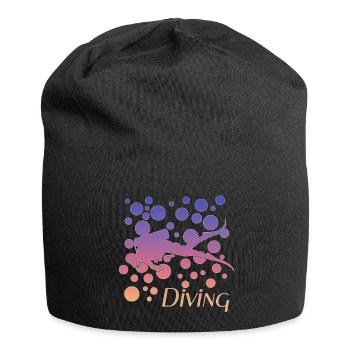 Scuba Diver - Jersey-Beanie - Schwarz - Vorne