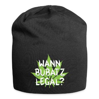 Bubatz - Jersey-Beanie - Schwarz - Vorne