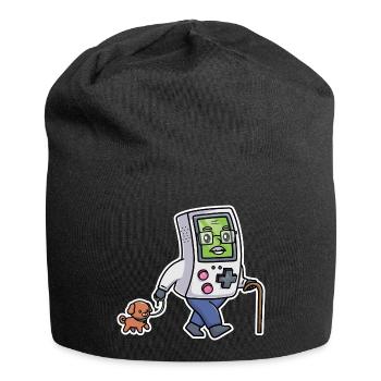 Retrogaming Drôle Jeux Vidéo Portable Humour Gamer - Bonnet en jersey - noir - Devant