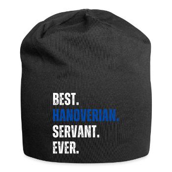 ! Meilleur serviteur hanovrien de tous les temps - Bonnet en jersey - noir - Devant