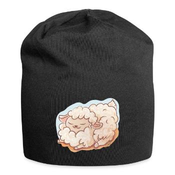 Come what wool. - Jersey Beanie - black - Front