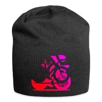 Women's Road Road Road Cyclists Road Bike Men - Jersey Beanie - black - Front