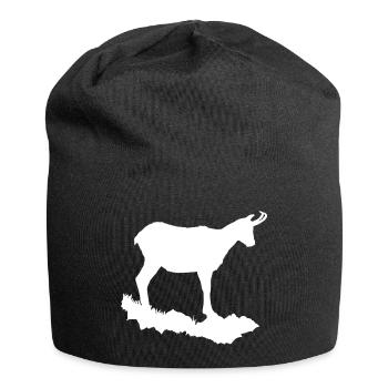 Gams - Jersey-Beanie - Schwarz - Vorne