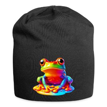 Frog - Jersey Beanie - black - Front
