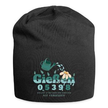 Giessen, Hesse - Bonnet en jersey - noir - Devant