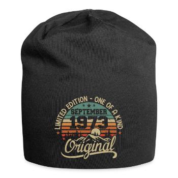 September 1973 Birthday Gift September 1973 - Jersey Beanie - black - Front